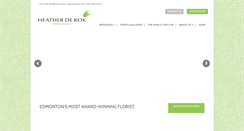 Desktop Screenshot of heatherdekok.com